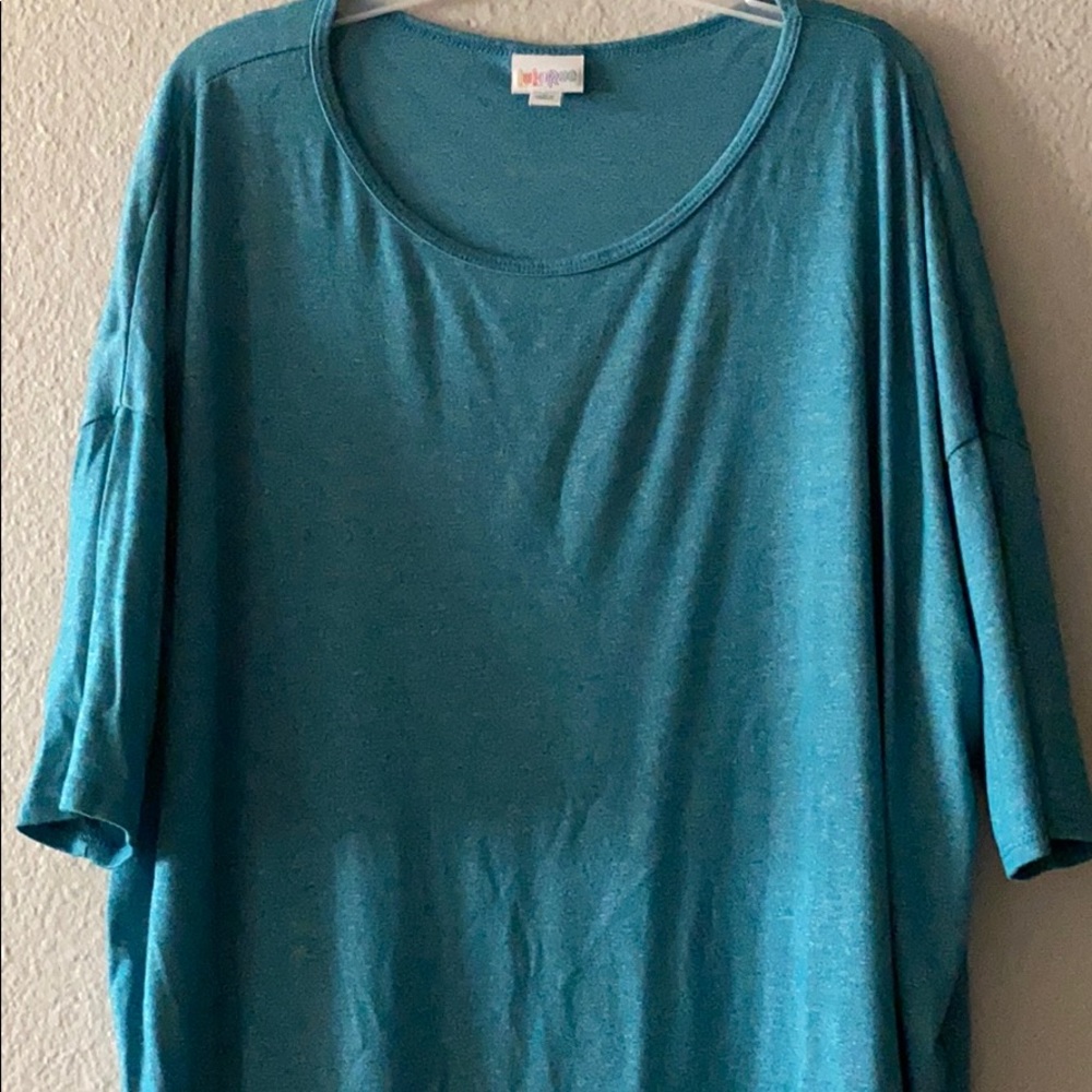 LulaRoe blue top
